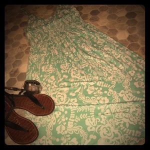 Mid length sun dress